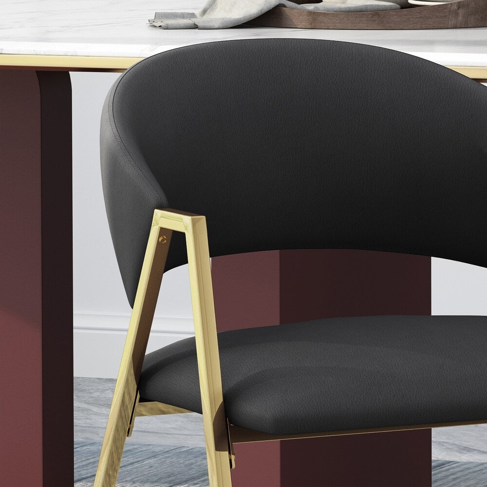 Gazo Modern Upholstered Dining Chair (Set of 2) by Christopher Knight Home