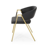 Gazo Modern Upholstered Dining Chair (Set of 2) by Christopher Knight Home