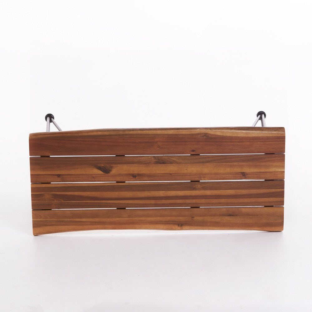 Geania Industrial Acacia Wood Rectangle Coffee Table by Christopher Knight Home