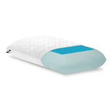 Gel-Infused Dough Memory Foam Pillow with Double Liquid Gel