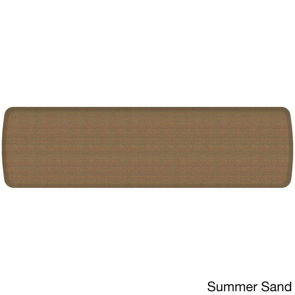 GelPro Elite Rattan Anti-fatigue Kitchen Mat (20 Inch x 72 Inch) - 1'8" x 6' Runner - 1'8" x 6' Runner