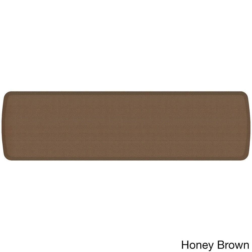 GelPro Elite Rattan Anti-fatigue Kitchen Mat (20 Inch x 72 Inch) - 1'8" x 6' Runner - 1'8" x 6' Runner