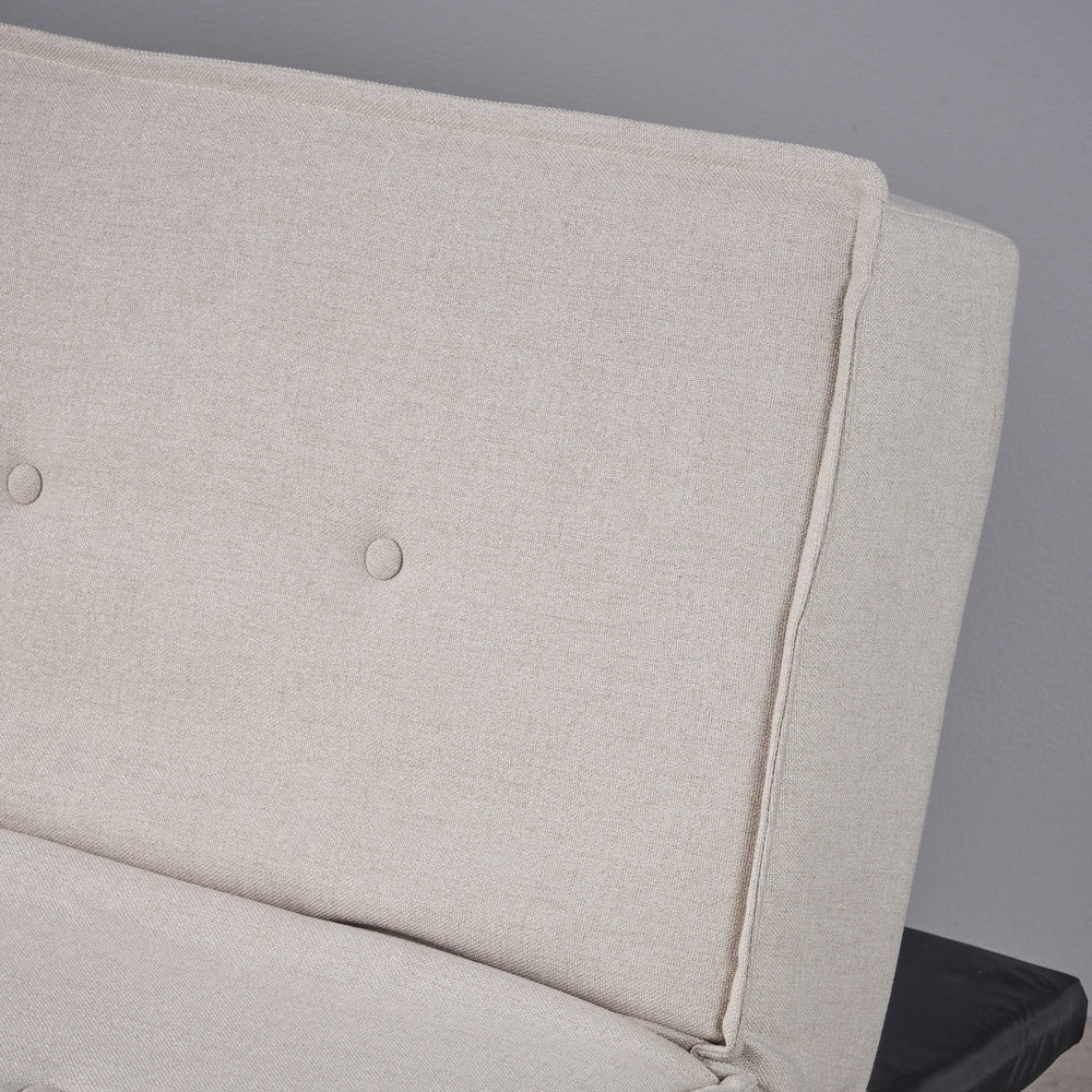 Gemma Modern Fabric Reclining Chair Ottoman by Christopher Knight Home