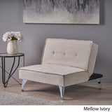 Gemma Modern Fabric Reclining Chair Ottoman by Christopher Knight Home