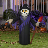 Gemmy Airblown Reaper, 3.5 ft Tall, black