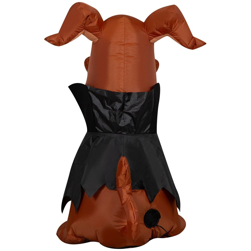 Gemmy Airblown Scoob Puppy Vampire WB, 3.5 ft Tall, Multi