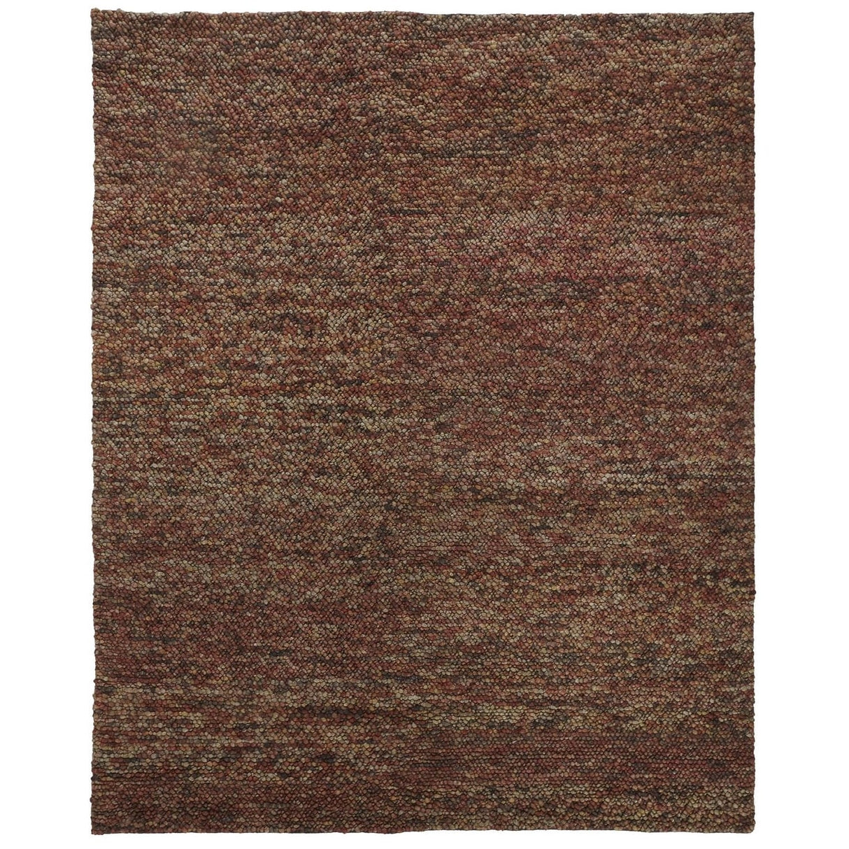 Genet Modern Eco Marled Bouclé Rug Accent Rug, Chracoal Gray