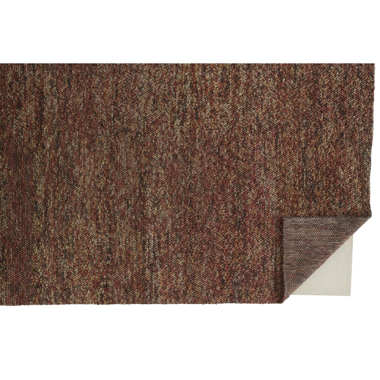 Genet Modern Eco Marled Bouclé Rug Accent Rug, Chracoal Gray