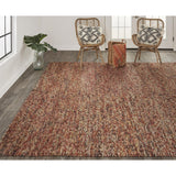 Genet Modern Eco Marled Bouclé Rug Accent Rug, Chracoal Gray