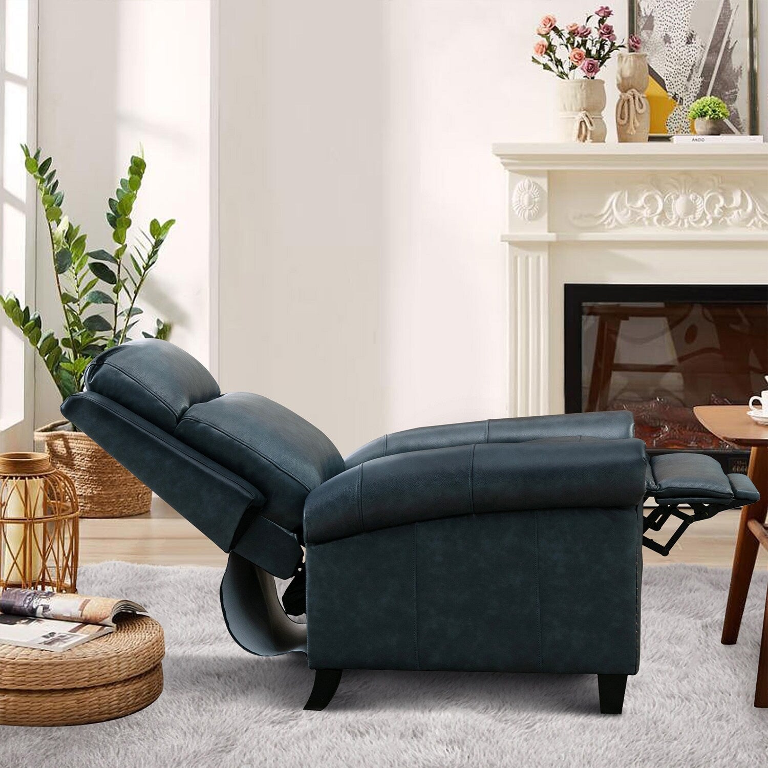 Overstock leather recliners hotsell