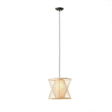 Geometric Bamboo Pendant for livingroom,bedroom,and dining room
