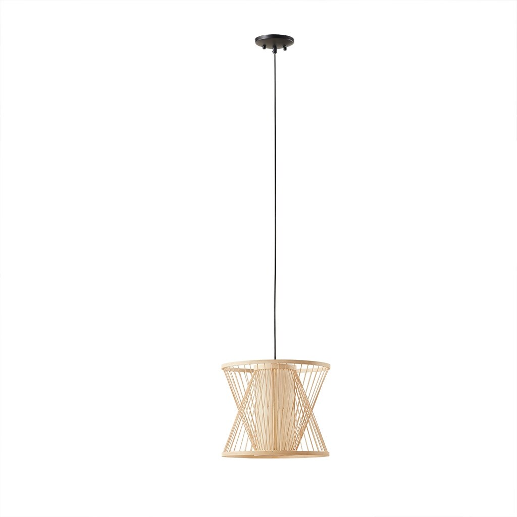 Geometric Bamboo Pendant for livingroom,bedroom,and dining room