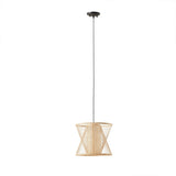 Geometric Bamboo Pendant for livingroom,bedroom,and dining room
