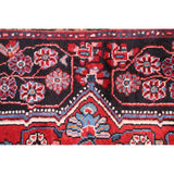 Oriental Black Nahavand Hamedan Handmade Vintage Persian Rugs - 11'9" x 5'3" runner