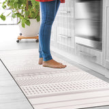 World Rug Gallery Geometric Boho Anti-Fatigue Standing Mat
