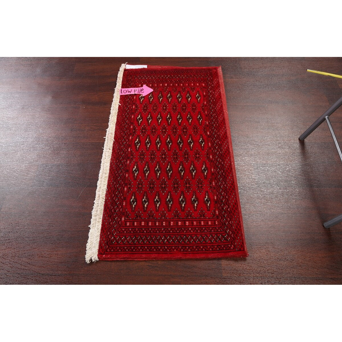 Geometric Bokhara Oriental Home Decor Area Rug Wool Hand-knotted - 1'10" x 3'8"