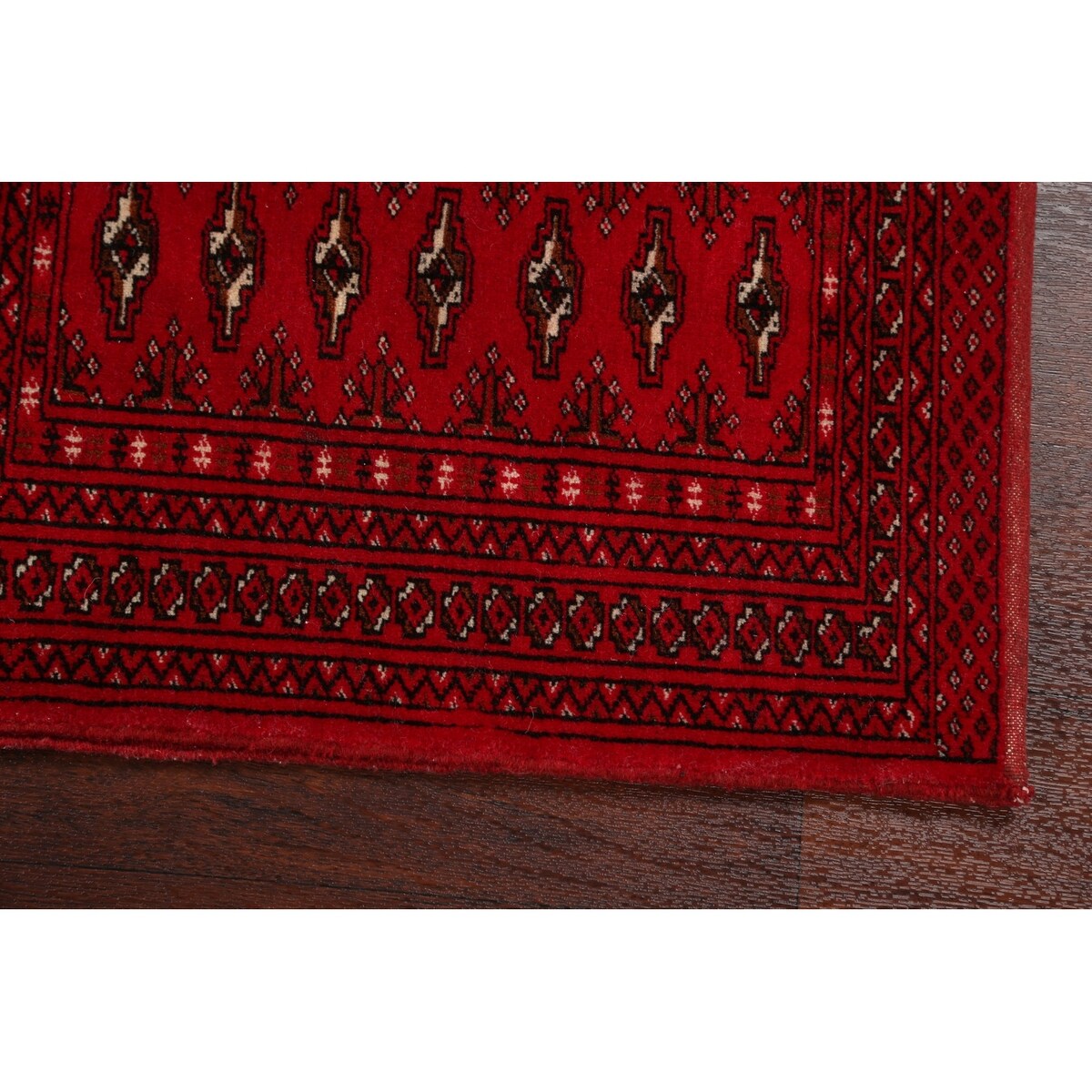 Geometric Bokhara Oriental Home Decor Area Rug Wool Hand-knotted - 1'10" x 3'8"