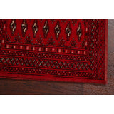 Geometric Bokhara Oriental Home Decor Area Rug Wool Hand-knotted - 1'10" x 3'8"