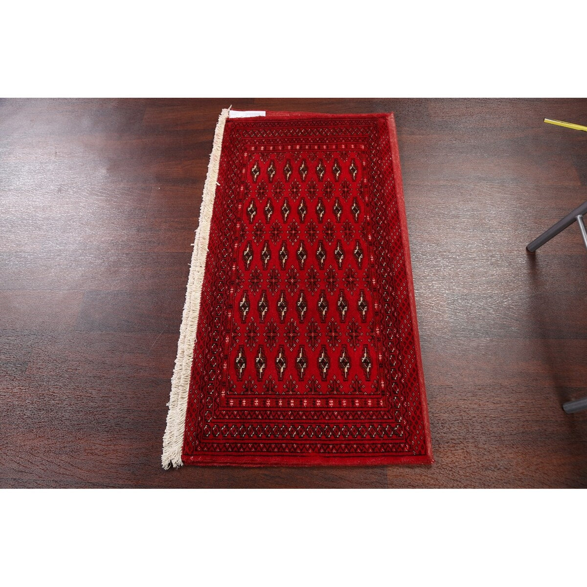Geometric Bokhara Oriental Home Decor Area Rug Wool Hand-knotted - 1'10" x 3'8"