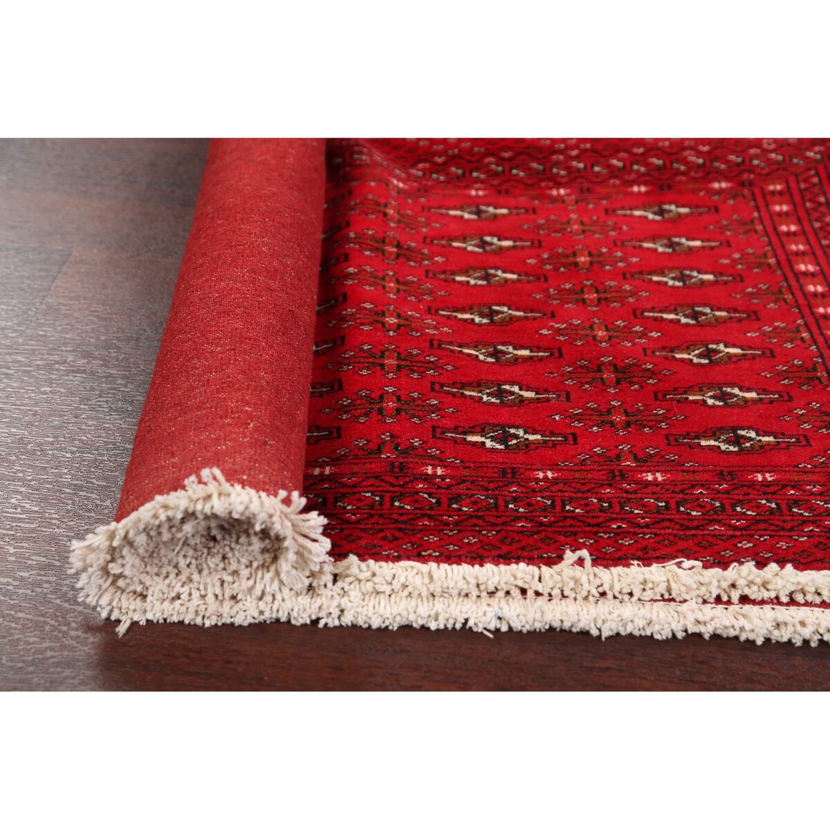 Geometric Bokhara Oriental Home Decor Area Rug Wool Hand-knotted - 1'10" x 3'8"