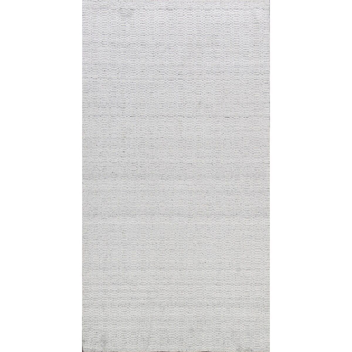 Geometric Contemporary Moroccan Oriental Wool Area Rug Hand-knotted - 4'10" x 7'7"