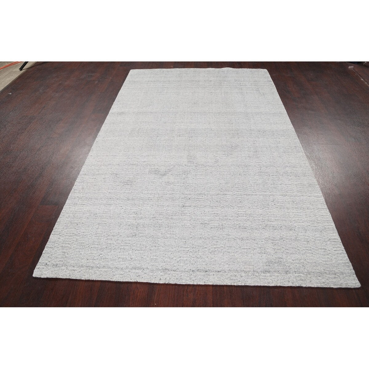 Geometric Contemporary Moroccan Oriental Wool Area Rug Hand-knotted - 4'10" x 7'7"