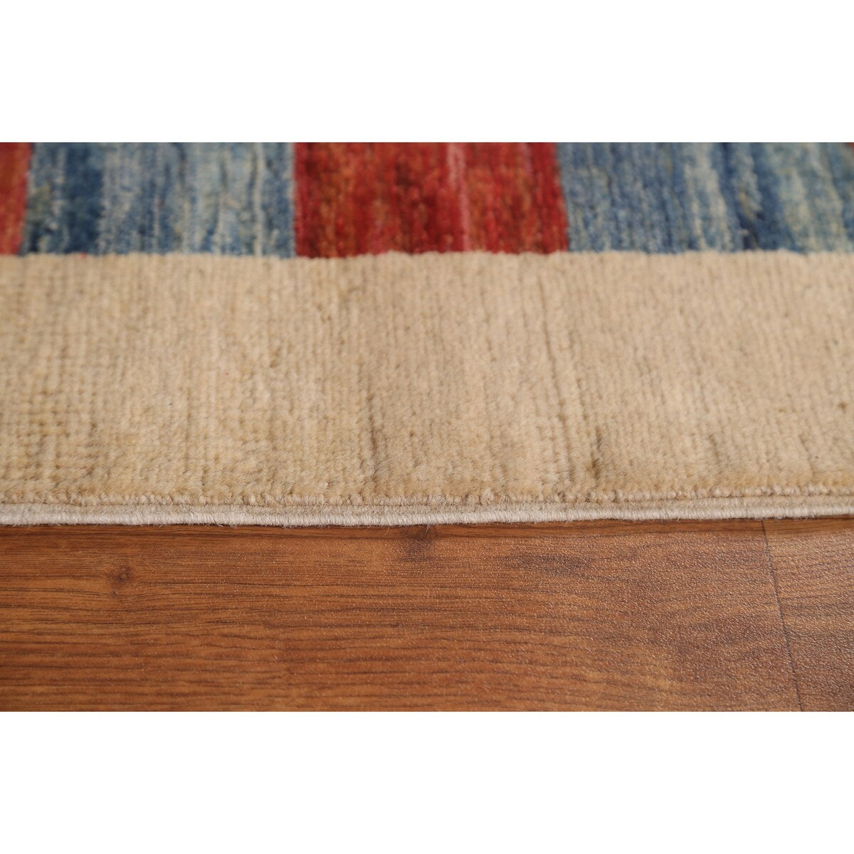 Geometric Gabbeh Kashkoli Modern Wool Rug Hand-knotted Foyer Carpet - 2'9" x 4'0"