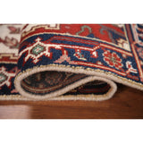 Geometric Heriz Indo Rug Hand-knotted Wool Carpet - 2'0" x 4'0"