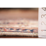 Geometric Heriz Indo Rug Hand-knotted Wool Carpet - 2'0" x 4'0"