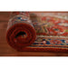 Geometric Heriz Serapi Oriental Foyer Rug Handmade Orange Wool Carpet - 2'0" x 3'0"
