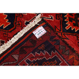 Oriental Lori Shiraz Hand Knotted Persian Carpet Area Rug - 6'8" x 5'7"