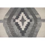 Geometric Moroccan Area Rug Bedroom Hand-Knotted Wool Carpet - 5'1" x 8'0"