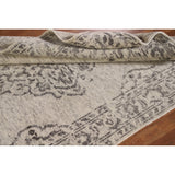 Geometric Moroccan Area Rug Hand-Knotted Wool Carpet - 5'2"x 7'7"