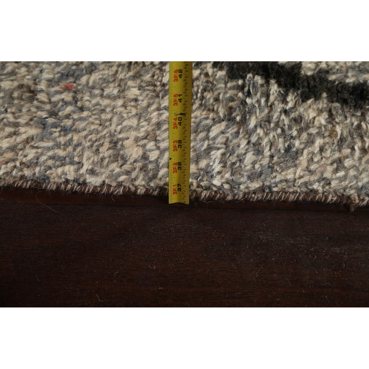 Geometric Moroccan Oriental Area Rug Wool Handmade Living Room Carpet - 7'11" x 10'6"