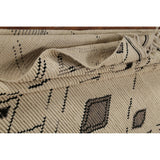 Geometric Moroccan Rug Hand-Knotted Bedroom Wool Carpet - 6'0"x 9'9"