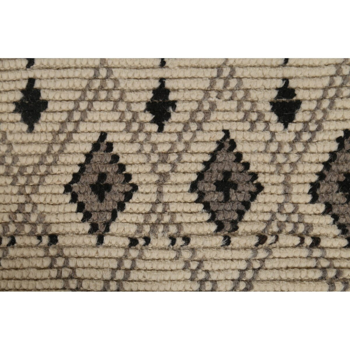 Geometric Moroccan Rug Hand-Knotted Bedroom Wool Carpet - 6'0"x 9'9"