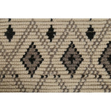 Geometric Moroccan Rug Hand-Knotted Bedroom Wool Carpet - 6'0"x 9'9"