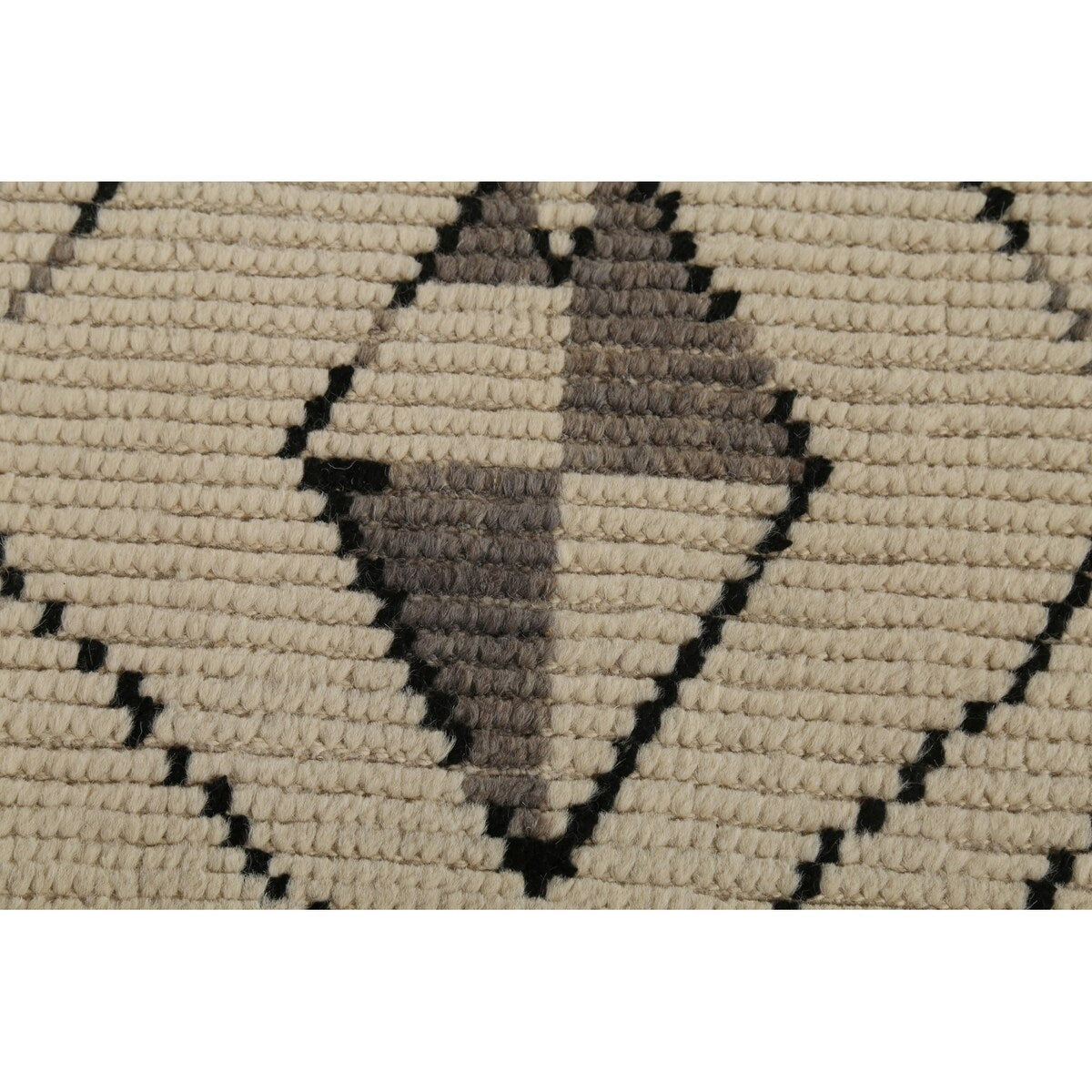 Geometric Moroccan Rug Hand-Knotted Bedroom Wool Carpet - 6'0"x 9'9"