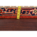 Geometric Oriental Heriz Traditional Area Rug Wool Handmade Carpet - 2'2" x 4'3"