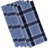 Geometric Plaid Print 10-inch Table Top Napkin