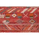 Geometric Plush Moroccan Area Rug Handmade Bedroom Wool Carpet - 7'10" x 10'9"