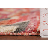 Geometric Plush Moroccan Area Rug Handmade Bedroom Wool Carpet - 7'10" x 10'9"