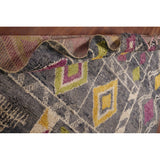 Geometric Plush Moroccan Oriental Area Rug Hand-Knotted Wool Carpet - 7'3" x 10'1"