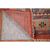 Geometric Sirjan Oriental Area Rug Hand-knotted Wool Carpet - 7'10" x 9'11"
