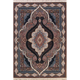 Oriental Tabriz Classical Qom Persian Oriental Area Rug - 11'7" x 8'1"