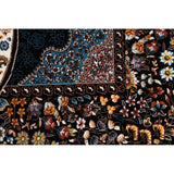 Oriental Tabriz Classical Qom Persian Oriental Area Rug - 11'7" x 8'1"