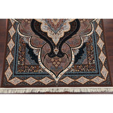 Oriental Tabriz Classical Qom Persian Oriental Area Rug - 11'7" x 8'1"