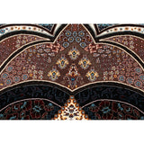 Oriental Tabriz Classical Qom Persian Oriental Area Rug - 11'7" x 8'1"