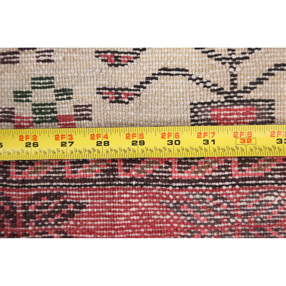 Geometric Traditional Hamedan Persian Area Rug Wool Hand-knotted - 4'4" x 6'0"