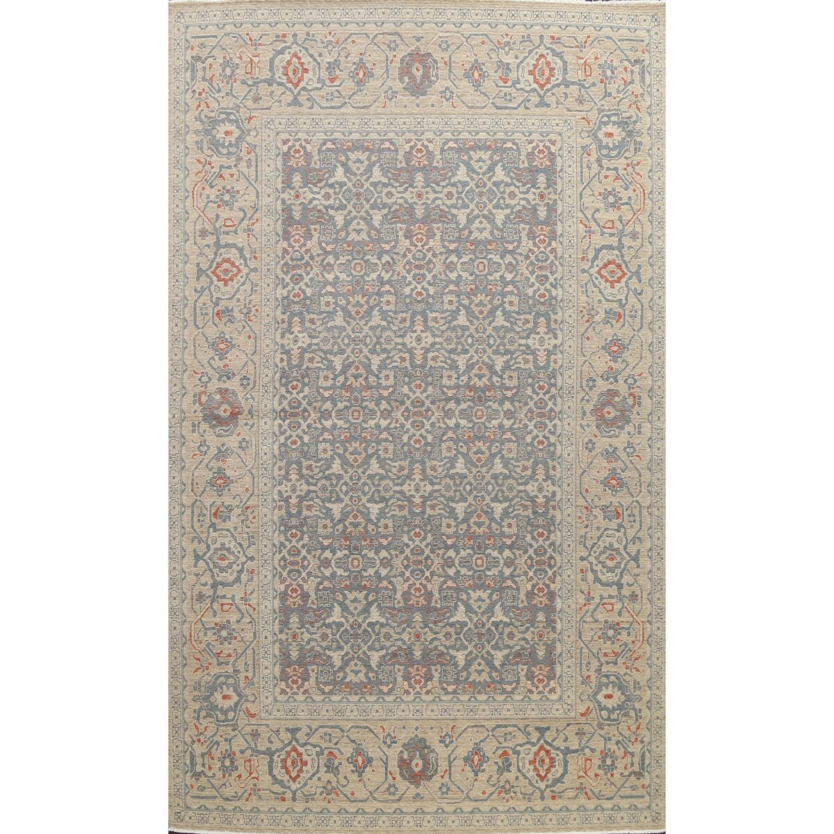 Geometric Traditional Ziegler Turkish Wool Area Rug Home Decor Carpet